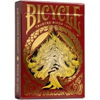 Bicycle Pokerkaarten - Dragon Red