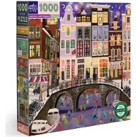 Eeboo Puzzle 1000 pièces Magical Amsterdam