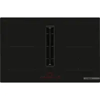 Bosch PVQ811H26E - Inbouw elektrische kookplaat - Inductie - 4 branders - 7400w zwart - Geïntegreerde afzuiging