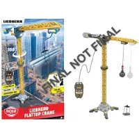 Dickie Toys Toys - Speelgoedvoertuig constructie kraan - Liebherr Hero crane 125cm