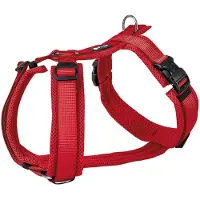 Lucky-Pet Y-Tuig Mesh Rood - Hondenharnas - S 34-62/44-60 Cm