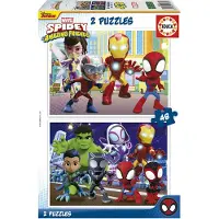 Educa - puzzel - 2 x 48 stuks - SPIDEY AMAZIN FRIENDS