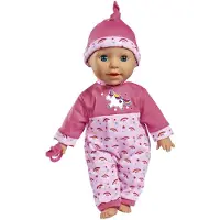 Simba Laura pop met kriebelmechanisme, 25 geluiden, 38 cm