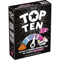 Asmodee Jeu d’ambiance Top Ten 18+