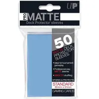 Ultra pro Sleeves Pro-Matte - Standaard Licht-Blauw (66x91 mm)