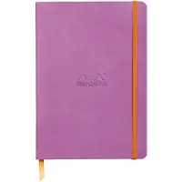 Rhodia rama gelinieerd 6 x 8 1/4 lila softcover dagboek (117411C)