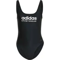 Adidas Sportbadpak zwart / wit