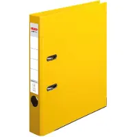 Herlitz 05451307 - A4 - Polypropylene (PP) - Yellow - 5 cm - 1 pc(s)