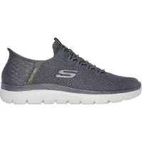 SKECHERS Sneakers laag 'Slip-Ins Summits - High Range' donkergrijs
