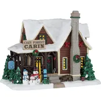 Lemax Cozy forest cabin