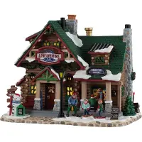 Lemax Alpine adventures ski school, incl. adaptor 44338, 100 ma (white) ornament