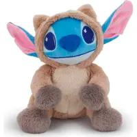 Disney Peluche Stitch Comme Raton Laveur 25 cm