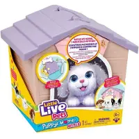 Moose Little Live Pets - Speelset "Mijn Puppy's Huis" Seizoen 2, Mini-versie, roze (artikel met wisselend design)