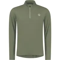 Rogelli Core Heren Hardloopshirt - Lange Mouw - Duimgat - Groen
