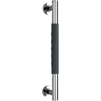 Wenko Wandgreep Secura 40cm RVS met anti-slip softtouch handvat - Veiligheidsgreep - Wandbeugel - Badgreep - Belastbaarheid max. 120 Kg - TÜV getest, gekeurd en gecertificeerd