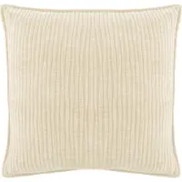 Tiseco kussen JULIETTE ivoor - 45 x 45 cm