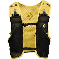 Black Diamond - Trail / Running rugzakken en riemen - Distance 2 Soft Ochre voor Unisex van Nylon - Maat L - Geel