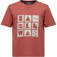 Salewa - Kid's Graphic T-Shirt - T-shirt 140, rood