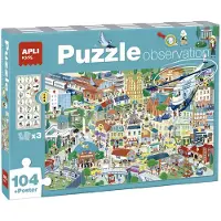 APLI Kids - Zoek en Vind Puzzel Stad