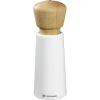 Zassenhaus Salzmühle NORDERNEY 18 cm weiß/Eiche Salt mill NORDERNEY 18 cm white/oak Moulin à sel NORDERNEY 18 cm blanc/chêne