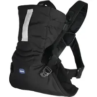 Chicco EasyFit ergonomische babydrager - draagzak vanaf de geboorte tot 9 kg - IHDI heupvriendelijk - 2 draagstanden - Black Night