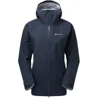 Montane F Phase Jacket, hardshelljas, dames, blauw
