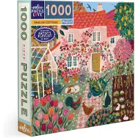 Eeboo Puzzle English Cottage 1000 pièces