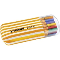 Stabilo Point 88 Fineliner Zebrui - Diverse kleuren portemonnee van 20