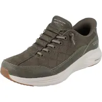 SKECHERS Sneakers laag 'NATURAL EASE' olijfgroen