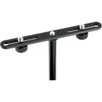 K&M 23550 Microfoon T-bar voor 2 microfoons