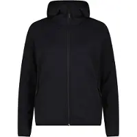 CMP - Women's Jacket Fix Hood 36E1946 - Merinovest 42, zwart