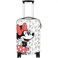Undercover Kinderkoffer Minnie Mouse, 59 cm met tsa-cijfercombinatieslot