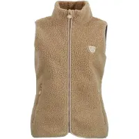 Mountain Peak Mouwloze fleece voor dames Abeille