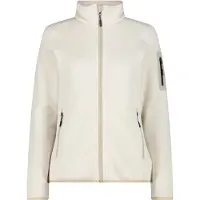 CMP - Women's Jacket Jacquard Knitted - Fleecevest 44, beige/wit