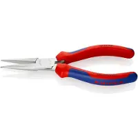 Knipex 30 25 190 Platte rondbektang Werkplaats Recht Chroom-vanadium elektrostaal 190 mm