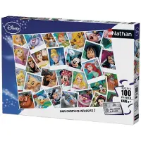 Nathan Puzzle 100 pièces Photo Disney