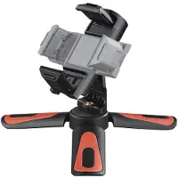 Hama Smartphonehouder 1/4 inch Werkhoogte: 15 cm Zwart, Rood