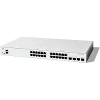 Cisco C1200-24T-4G Catalyst 1200 24-port GE 4x1G SFP Netwerk switch 1000 MBit/s Geïntegreerde Firewall