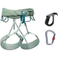 Black Diamond - Klimgordels - W Momentum Harnss Pilot Package voor Unisex - Maat L - Groen