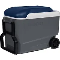 Igloo Maxcold 40 Roller - Middelgrote koelbox op wielen - 38 Liter – Grijs