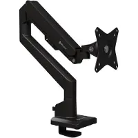 AROZZI Alzare Neo Monitor Arm - Gasveer - Kabelbeheer - Max 9kg - Zwart