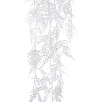 Décoris Bos plc asparagus l35h105 cm wit kerstslinger