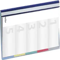 Durable Snelhechters 2557-06 A4 Blauw Polyvinylchloride (PVC) 24,3 x 31 cm 5 Stuks