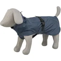Trixie Be Nordic Regenjas voor Honden - Husum Blauw - Ruglengte 55 cm - XXL