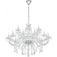 Eglo Kroonluchter Basilano 1 100cm 18-lichts grijs