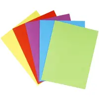 Exacompta dossiermap Rock's 210 voor ft A4 of A3, pak van 25 stuks in geassorteerde kleuren
