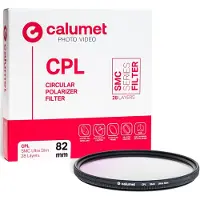 Calumet SMC Ultra Slim 28 Layers CPL-filter 82mm