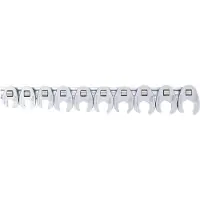 Bgs 1756 Hahnenfuß-sleutelsleutelset 10 (3/8 inch), 10-19 mm, 10-delig.