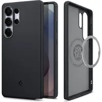 Spigen Nano Pop MagFit Hoesje Geschikt voor Samsung Galaxy S25 Ultra - Back Cover Compatibel met MagSafe / Qi2 - Zwart