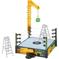Mattel WWE speelset Money in the Bank Cash-In ring met accessoires.